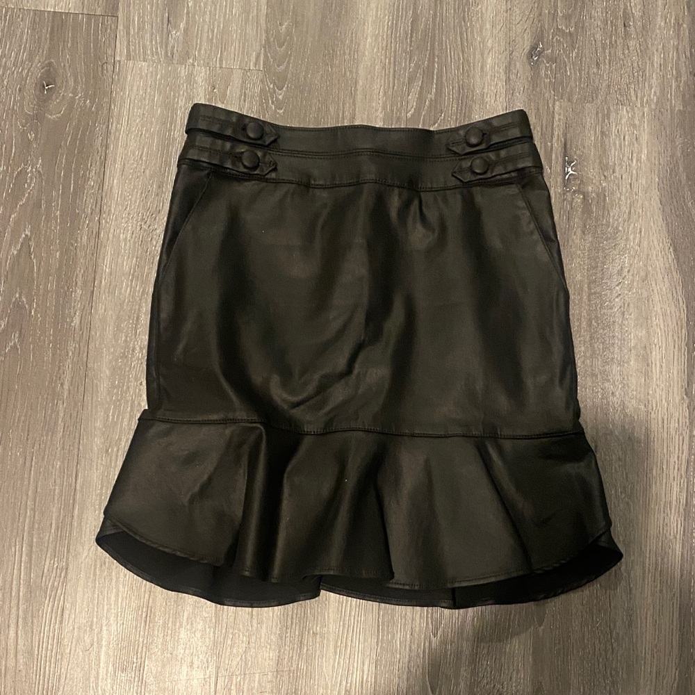 White House Black Market Black Mini Skirt